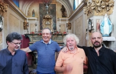 Con Talmelli, Cuoghi e Barbetti